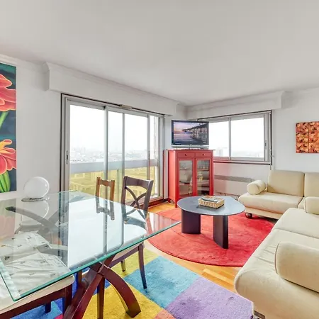 Apartment Panoramic View Of Paris